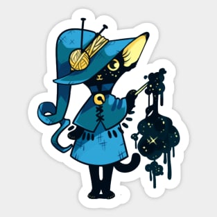 Cat Witch Sticker